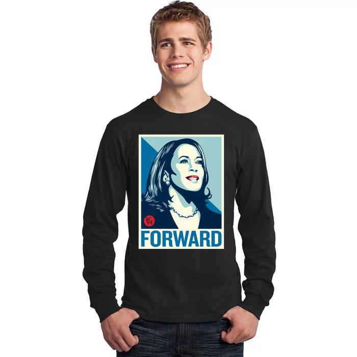 Shepard Fairey Kamala Harris Forward Long Sleeve Shirt