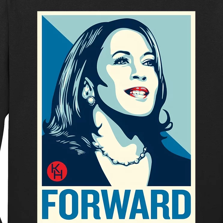 Shepard Fairey Kamala Harris Forward Long Sleeve Shirt