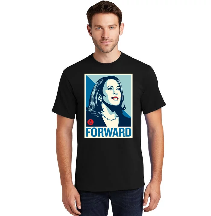 Shepard Fairey Kamala Harris Forward Tall T-Shirt