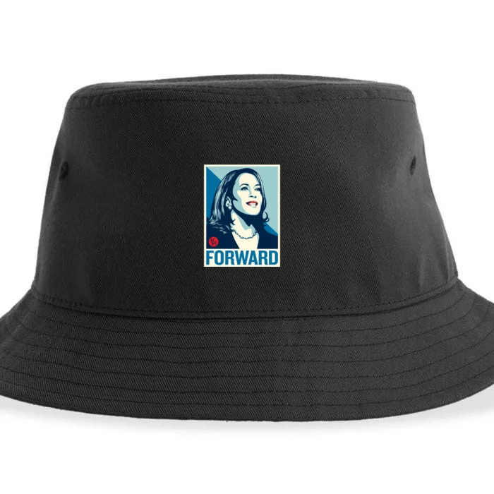 Shepard Fairey Kamala Harris Forward Sustainable Bucket Hat