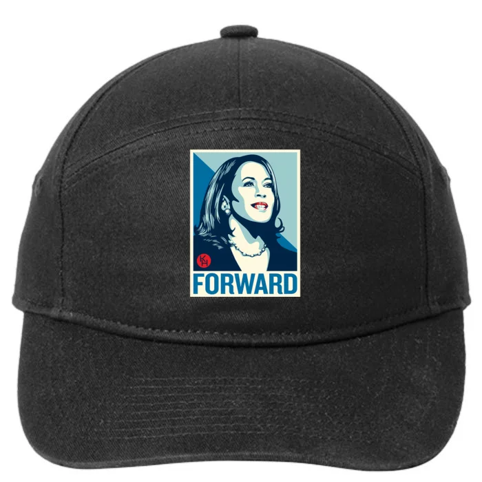 Shepard Fairey Kamala Harris Forward 7-Panel Snapback Hat