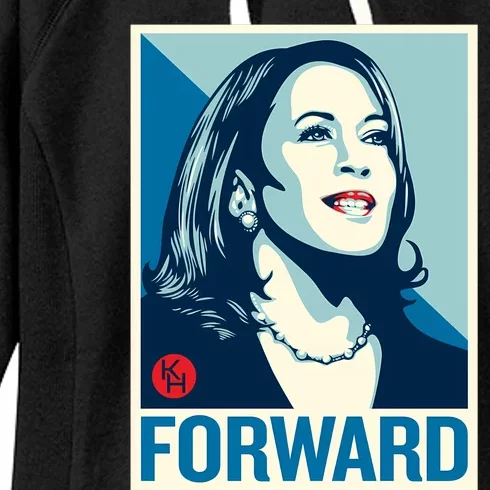 Shepard Fairey Kamala Harris Forward Women's Fleece Hoodie