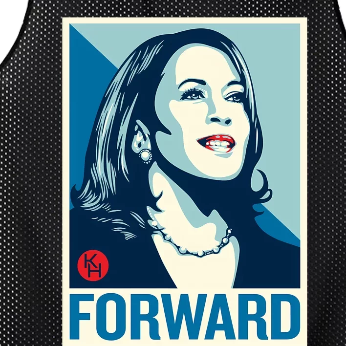 Shepard Fairey Kamala Harris Forward Mesh Reversible Basketball Jersey Tank