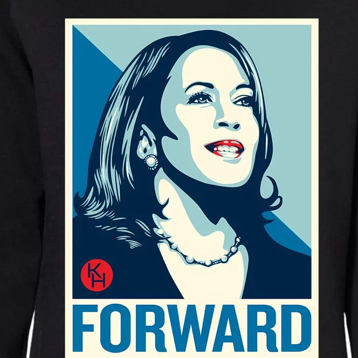 Shepard Fairey Kamala Harris Forward Womens California Wash Sweatshirt