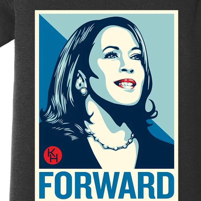 Shepard Fairey Kamala Harris Forward Baby Bodysuit