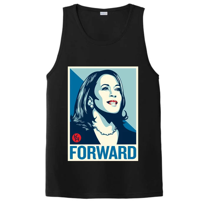 Shepard Fairey Kamala Harris Forward Performance Tank