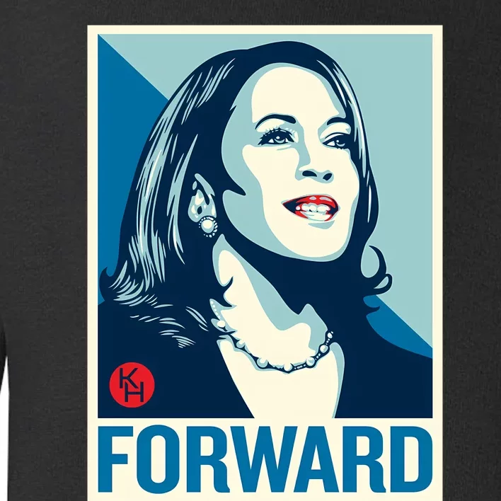 Shepard Fairey Kamala Harris Forward Toddler Sweatshirt