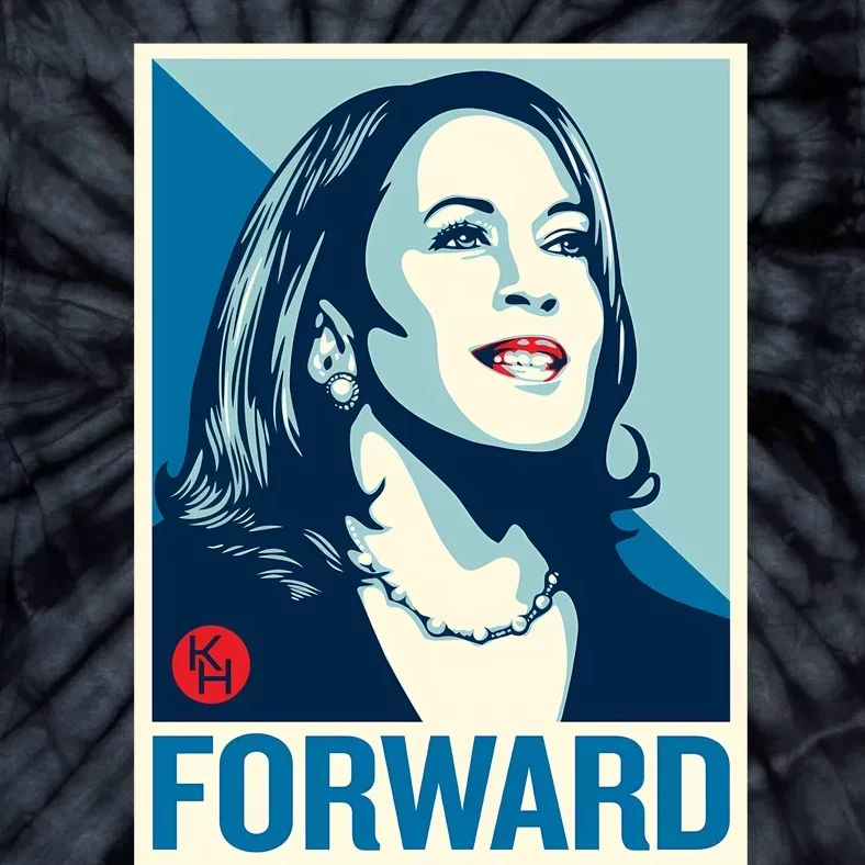 Shepard Fairey Kamala Harris Forward Tie-Dye T-Shirt