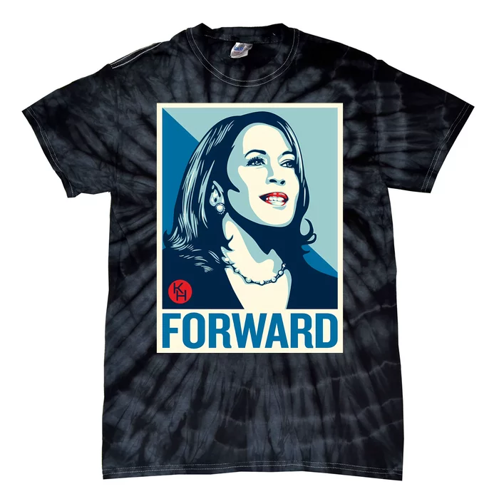 Shepard Fairey Kamala Harris Forward Tie-Dye T-Shirt