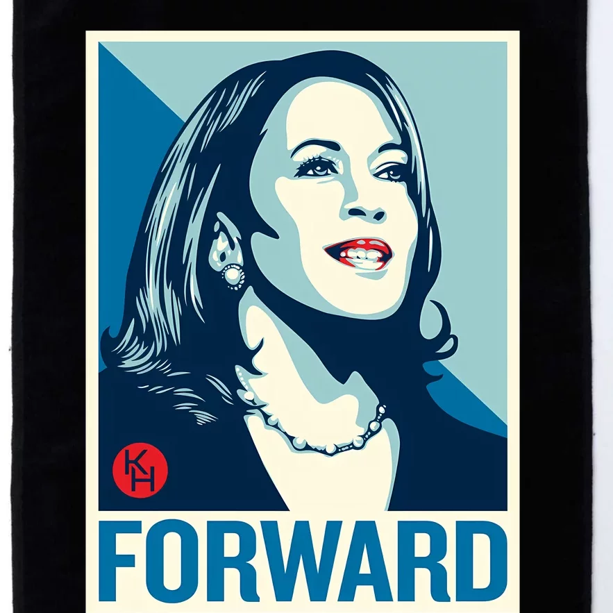 Shepard Fairey Kamala Harris Forward Platinum Collection Golf Towel