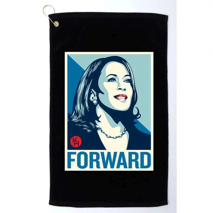 Shepard Fairey Kamala Harris Forward Platinum Collection Golf Towel