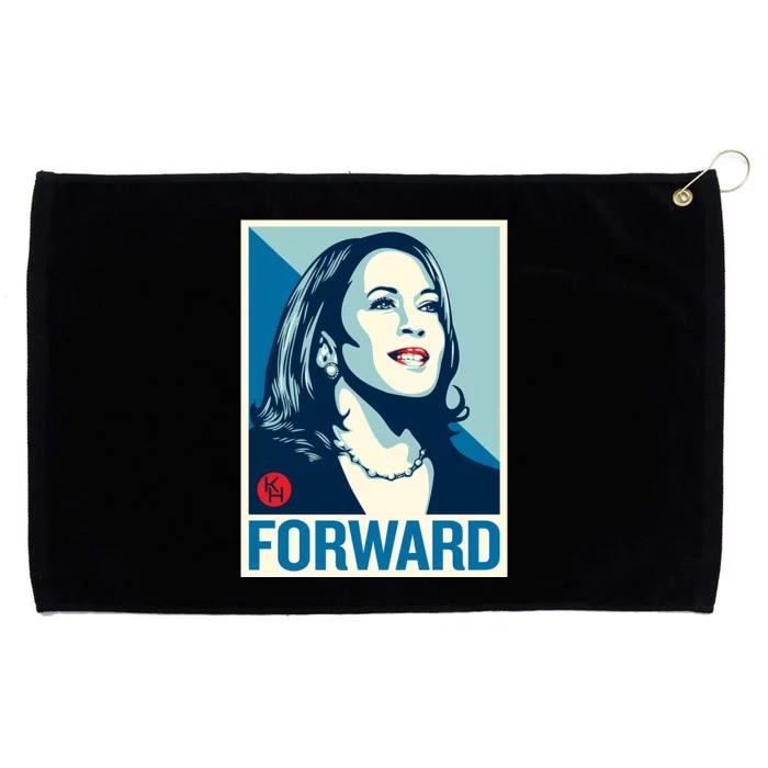 Shepard Fairey Kamala Harris Forward Grommeted Golf Towel