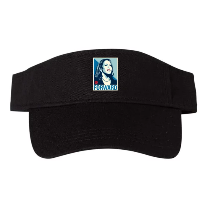 Shepard Fairey Kamala Harris Forward Valucap Bio-Washed Visor