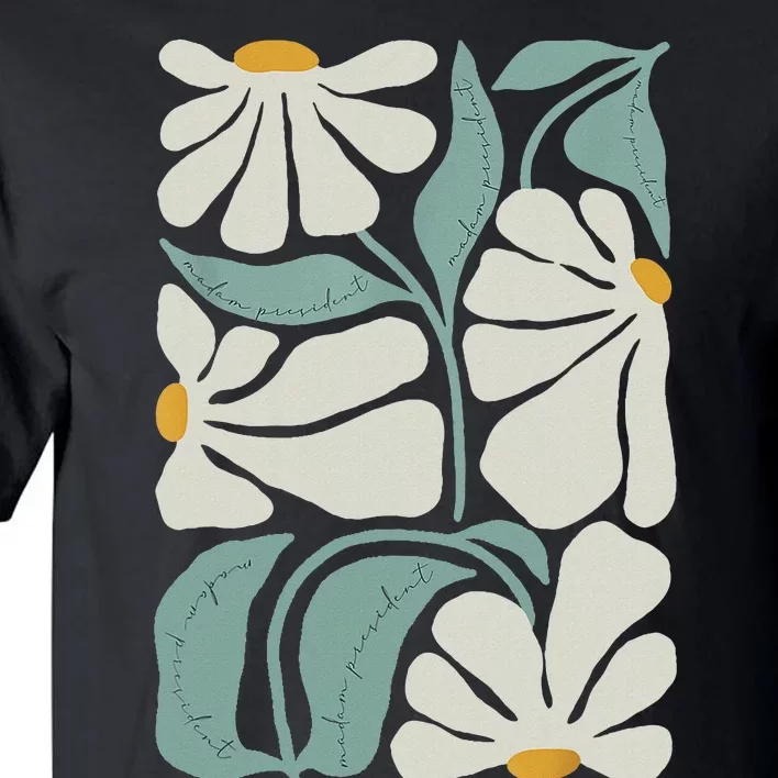 Subtle Flower Kamala Harris Boho Aesthetic Tall T-Shirt