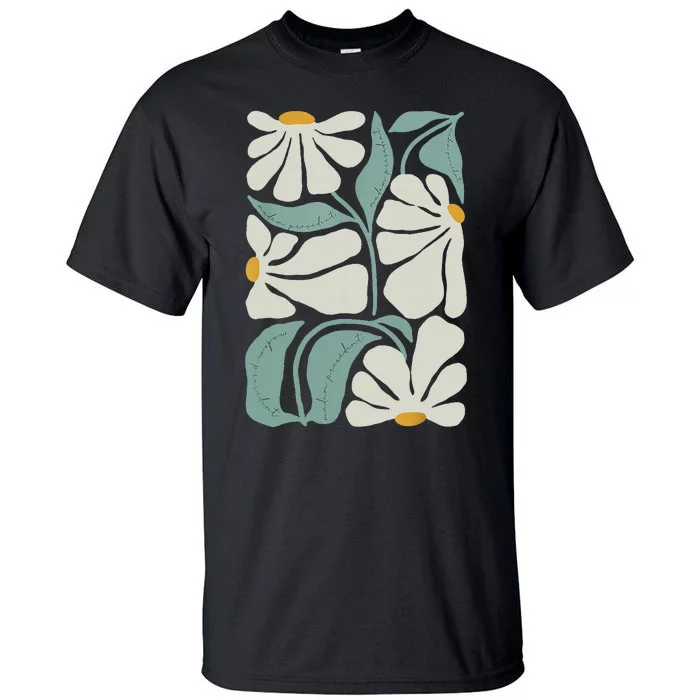 Subtle Flower Kamala Harris Boho Aesthetic Tall T-Shirt