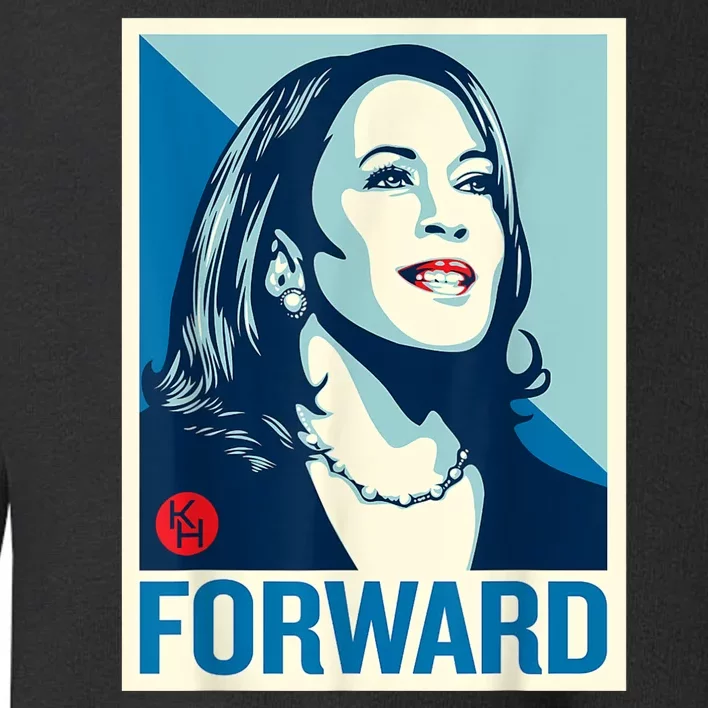 Shepard Fairey Kamala Harris Forward Toddler Sweatshirt