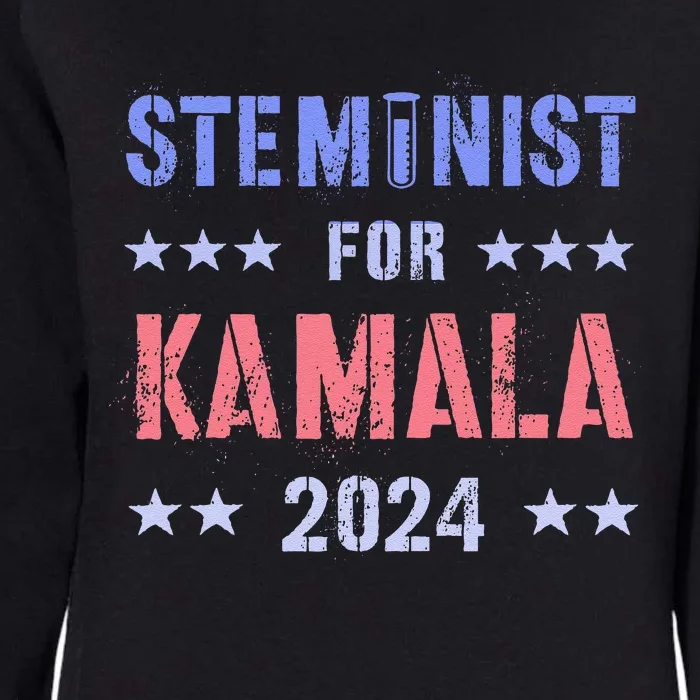 Steminist For Kamala 2024 Election Grab Him By Ballot Womens California Wash Sweatshirt