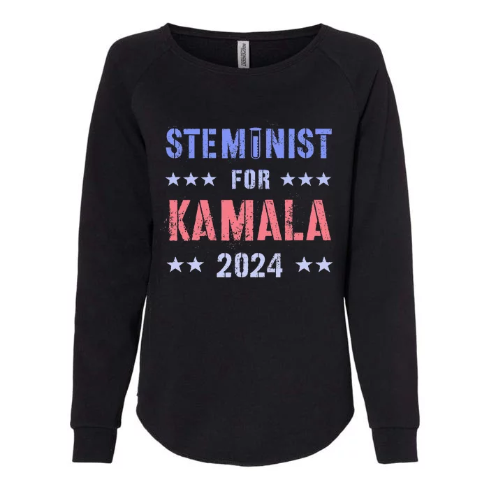 Steminist For Kamala 2024 Election Grab Him By Ballot Womens California Wash Sweatshirt