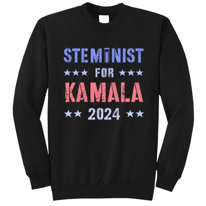 Steminist For Kamala 2024 Election Grab Him By Ballot Tall Sweatshirt