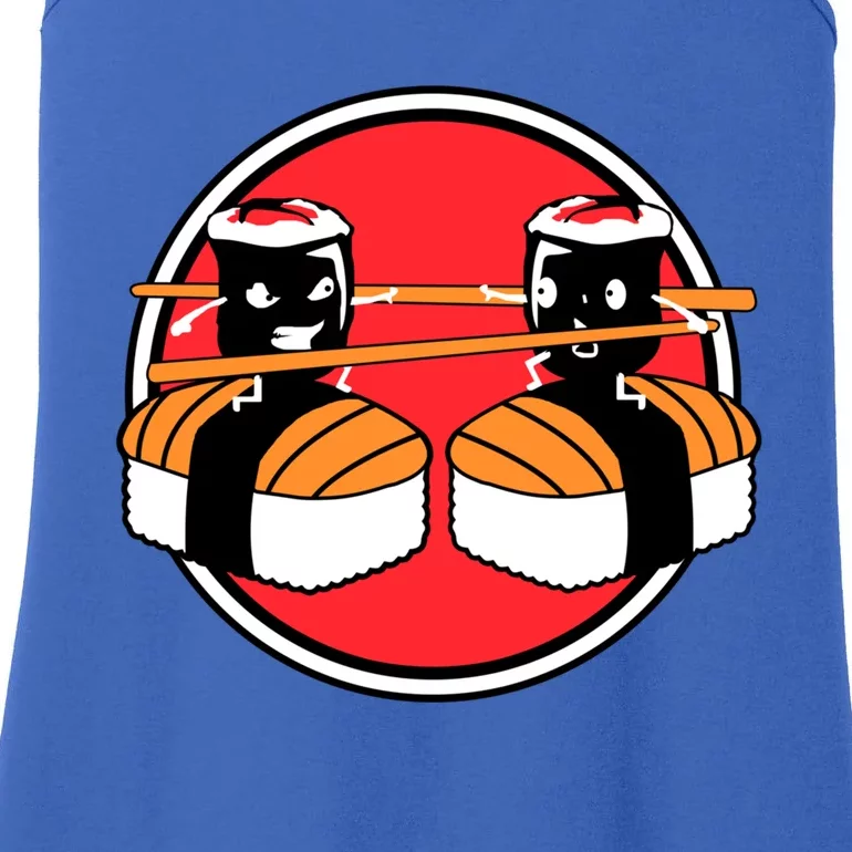 Sushi Fight Knight For Sushi Lover Gift Ladies Essential Tank