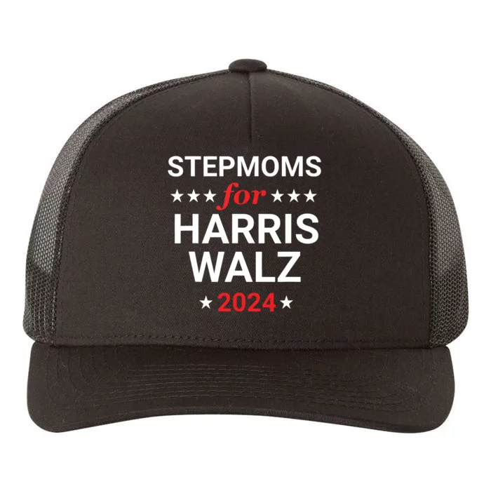 Stepmoms For Kamala Harris Walz Yupoong Adult 5-Panel Trucker Hat