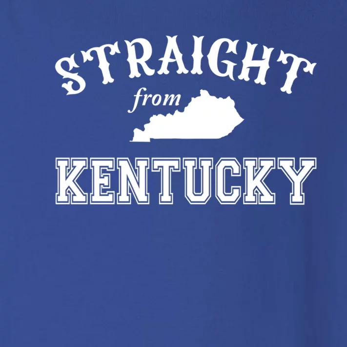 Straight From Kentucky Ky Bluegrass State Home Derby Pride Cute Gift Toddler Long Sleeve Shirt