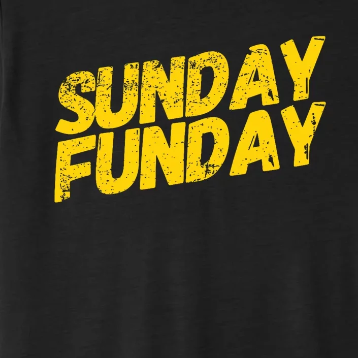 Sunday Funday Kc Retro Kansas City Sunday Funday ChromaSoft Performance T-Shirt