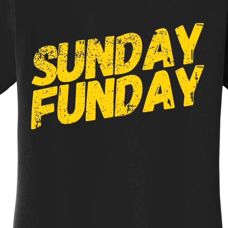 Sunday Funday Kc Retro Kansas City Sunday Funday Women's T-Shirt