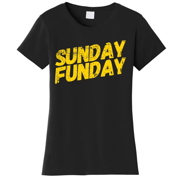 Sunday Funday Kc Retro Kansas City Sunday Funday Women's T-Shirt