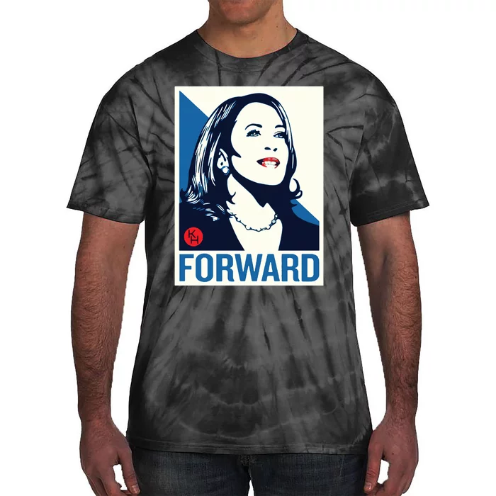 Shepard Fairey Kamala Harris Forward Tie-Dye T-Shirt