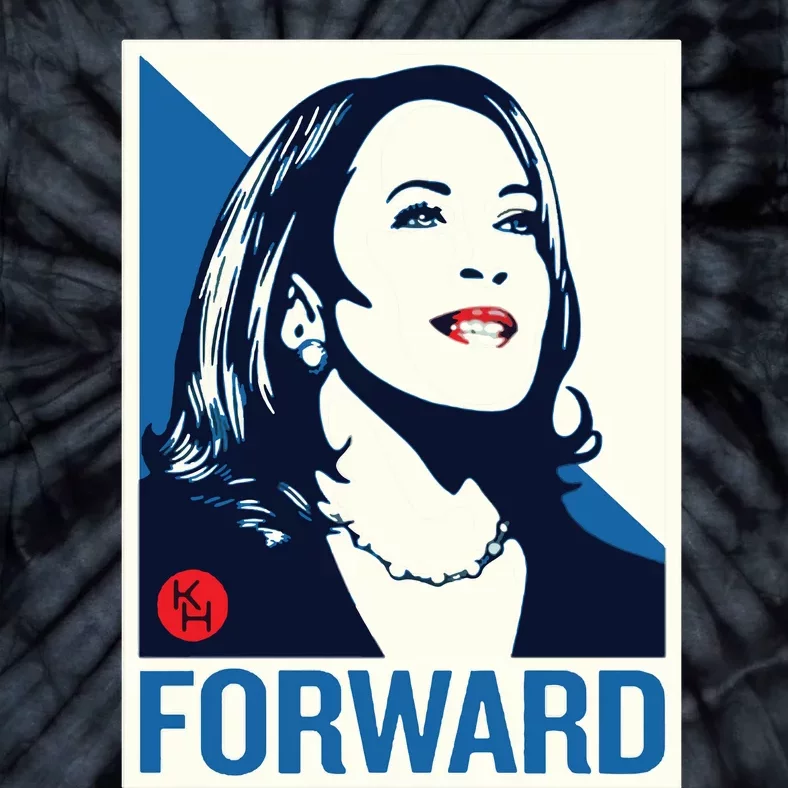 Shepard Fairey Kamala Harris Forward Tie-Dye T-Shirt