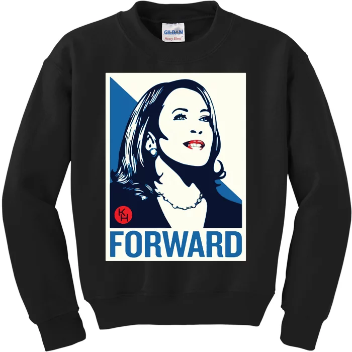 Shepard Fairey Kamala Harris Forward Kids Sweatshirt