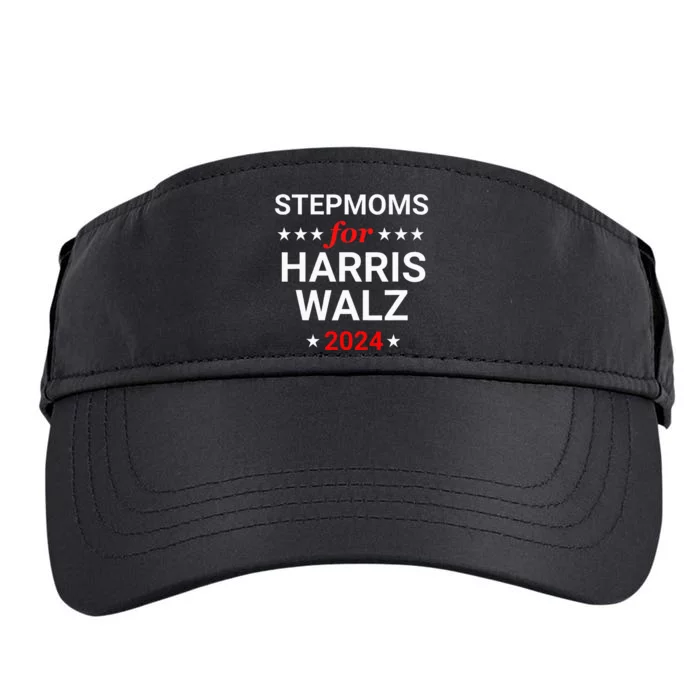 Stepmoms For Kamala Harris Walz Adult Drive Performance Visor