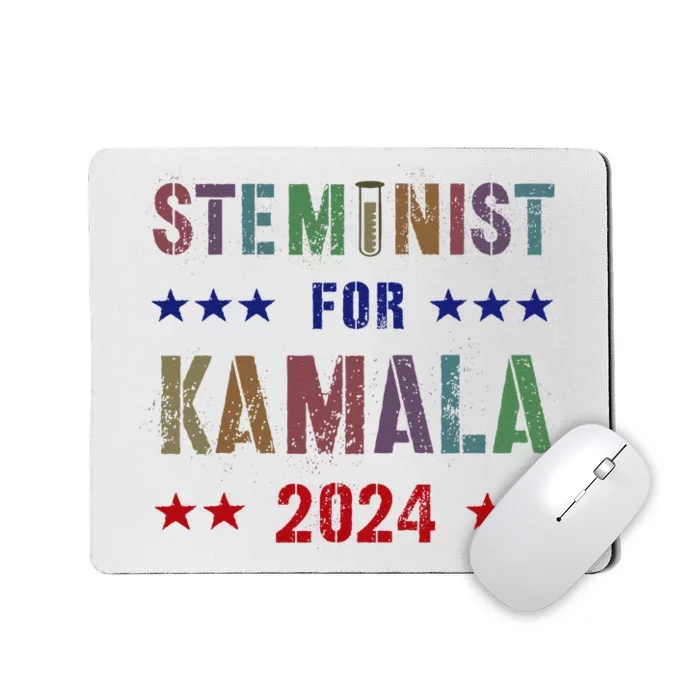 Steminist For Kamala Harris Walz Science Math Stem Teacher Mousepad