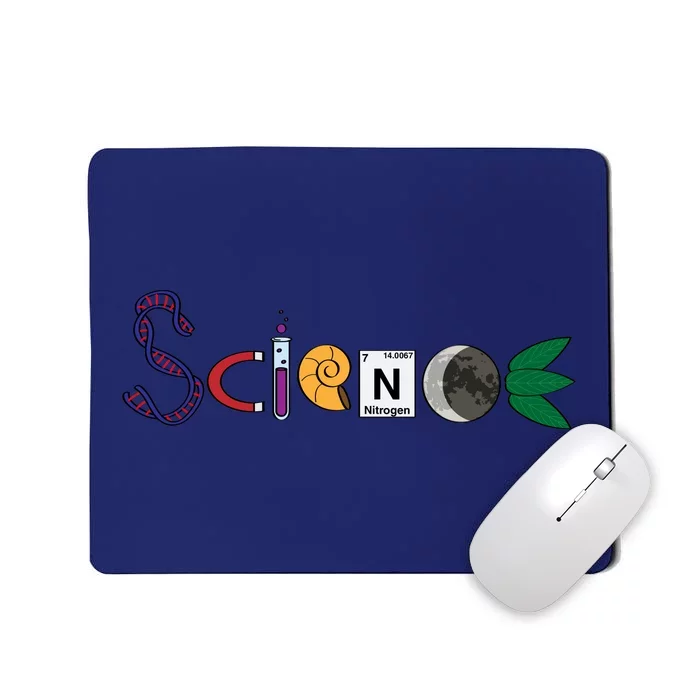 Science Funny Logo Mousepad