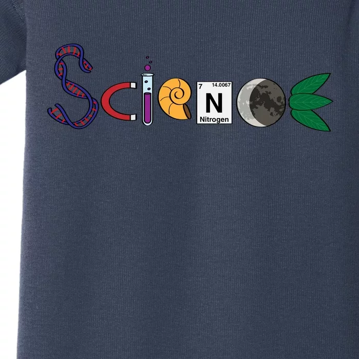 Science Funny Logo Baby Bodysuit