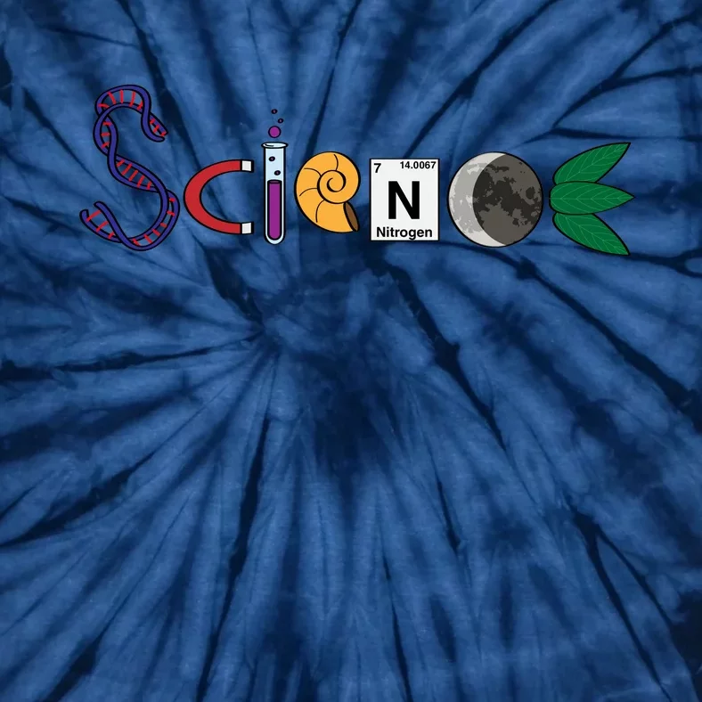 Science Funny Logo Tie-Dye T-Shirt