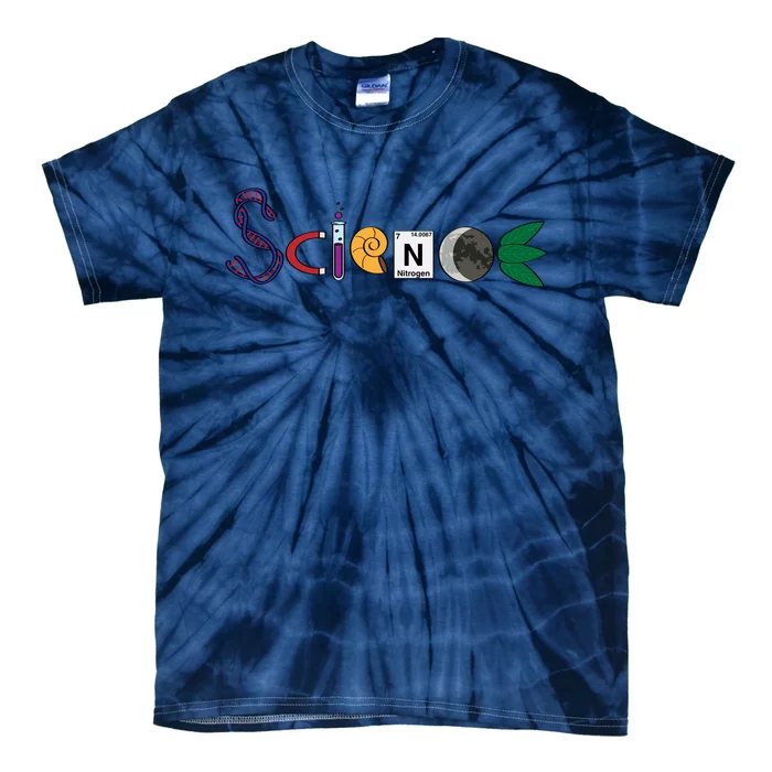 Science Funny Logo Tie-Dye T-Shirt