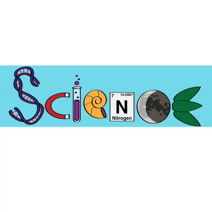 Science Funny Logo Bumper Sticker