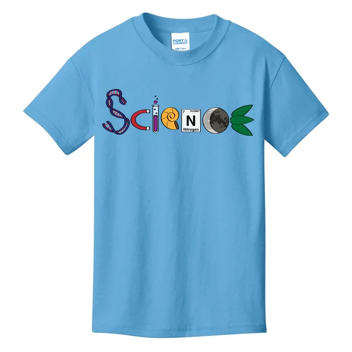 Science Funny Logo Kids T-Shirt