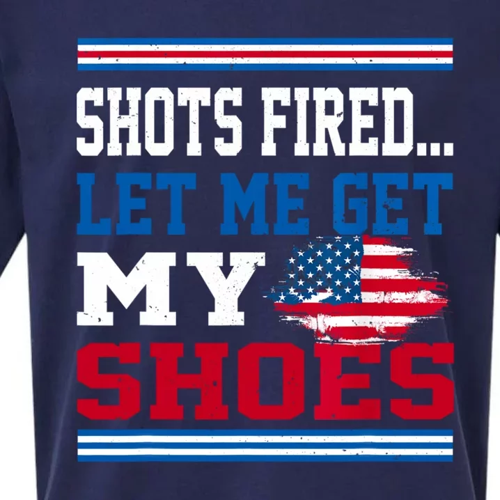 Shots Fired Let Me Get My Shoes Sueded Cloud Jersey T-Shirt