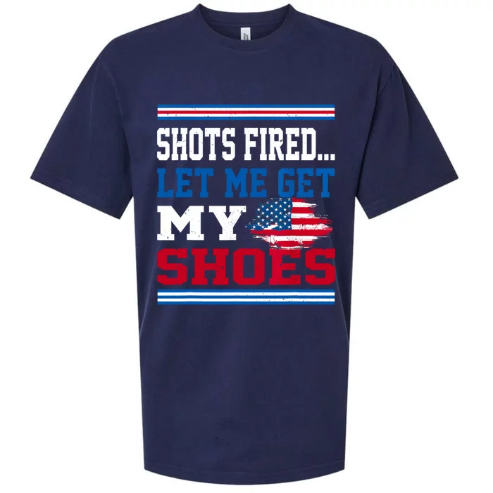 Shots Fired Let Me Get My Shoes Sueded Cloud Jersey T-Shirt