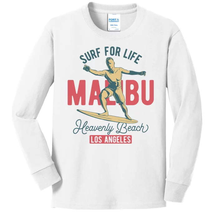 Surf For Life Kids Long Sleeve Shirt