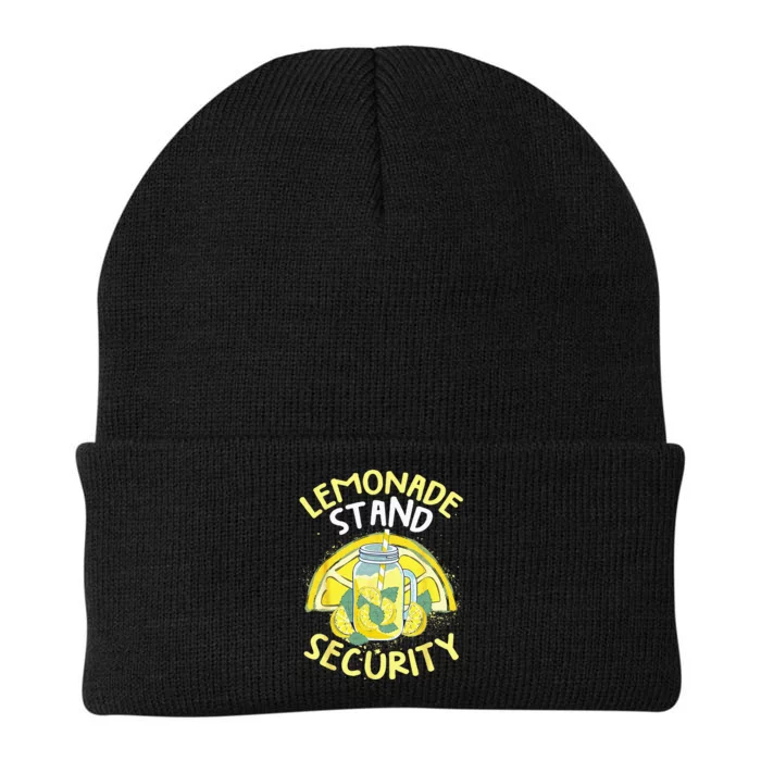 Summer Fun Lemonade Stand Security Boss Lemonade Crew Knit Cap Winter Beanie