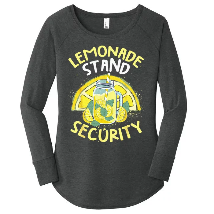 Summer Fun Lemonade Stand Security Boss Lemonade Crew Women's Perfect Tri Tunic Long Sleeve Shirt