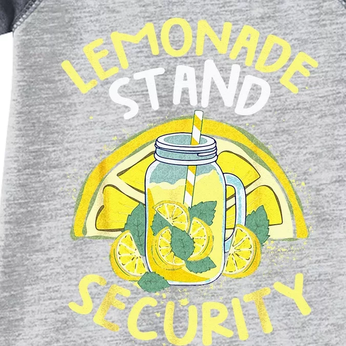 Summer Fun Lemonade Stand Security Boss Lemonade Crew Infant Baby Jersey Bodysuit