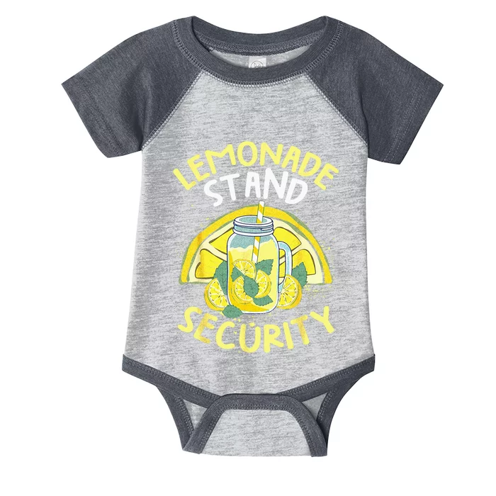 Summer Fun Lemonade Stand Security Boss Lemonade Crew Infant Baby Jersey Bodysuit