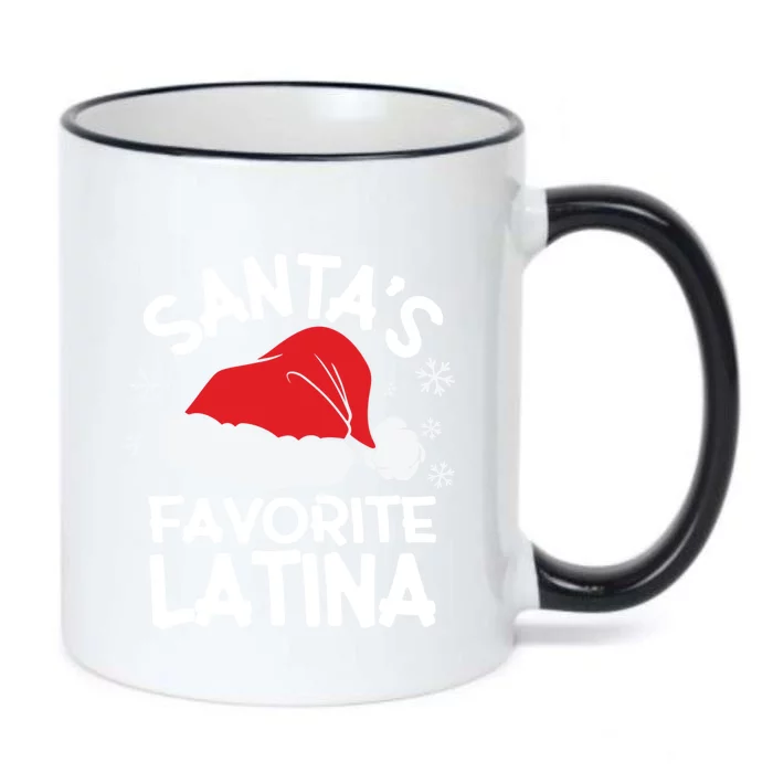 SantaS Favorite Latina Design For Christmas Party Great Gift Black Color Changing Mug