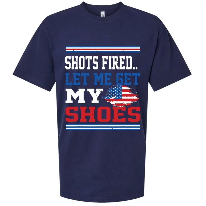 Shots Fired Let Me Get My Shoes Sueded Cloud Jersey T-Shirt