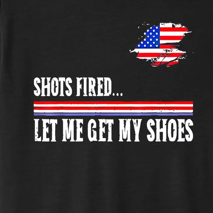 Shots Fired Let Me Get My Shoes ChromaSoft Performance T-Shirt